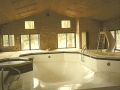 Rustic Indoor Pool House