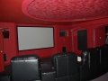 Unique Artistically Designed Custom Home Theater