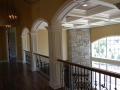 Custom 5-piece Coffered Colonial Ceiling and Columns